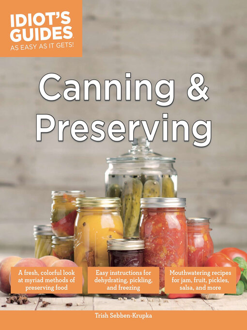 Cover image for Canning and Preserving